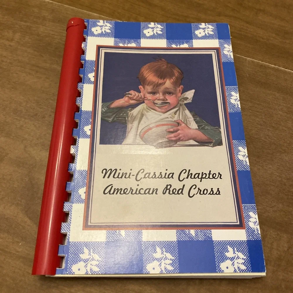 VTG Mini-Cassia American Red Cross Cookbook Rupert Idaho Community Recipes